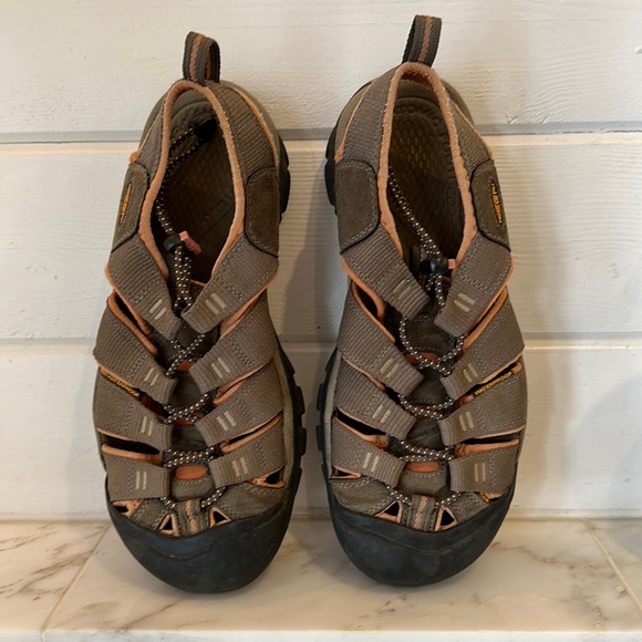 Keen Other - Keen Clearwater CNX Raven/Tortoise Shell Water Sandals Size 9